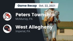 Recap: Peters Township  vs. West Allegheny  2021