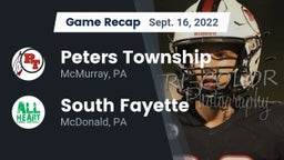 Recap: Peters Township  vs. South Fayette  2022