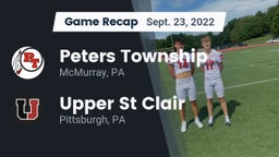 Recap: Peters Township  vs. Upper St Clair 2022