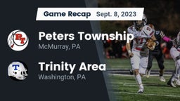 Recap: Peters Township  vs. Trinity Area  2023