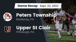 Recap: Peters Township  vs. Upper St Clair 2023