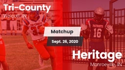 Matchup: Tri-County vs. Heritage  2020
