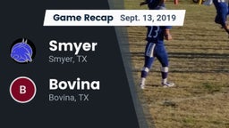 Recap: Smyer  vs. Bovina  2019