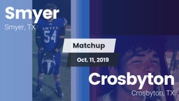 Matchup: Smyer vs. Crosbyton  2019