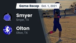 Recap: Smyer  vs. Olton  2021