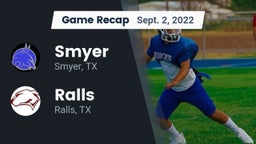 Recap: Smyer  vs. Ralls  2022