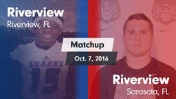 Matchup: Riverview vs. Riverview  2016