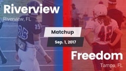 Matchup: Riverview vs. Freedom  2017