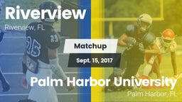 Matchup: Riverview vs. Palm Harbor University  2017