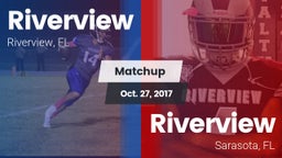 Matchup: Riverview vs. Riverview  2017