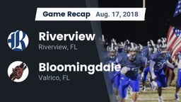 Recap: Riverview  vs. Bloomingdale  2018