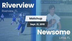 Matchup: Riverview vs. Newsome  2018