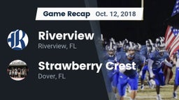 Recap: Riverview  vs. Strawberry Crest  2018