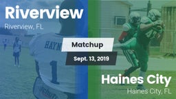 Matchup: Riverview vs. Haines City  2019