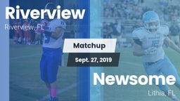 Matchup: Riverview vs. Newsome  2019
