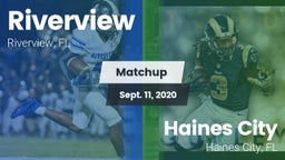 Matchup: Riverview vs. Haines City  2020