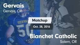 Matchup: Gervais vs. Blanchet Catholic  2016