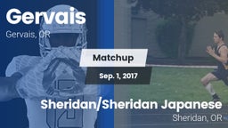 Matchup: Gervais vs. Sheridan/Sheridan Japanese  2017