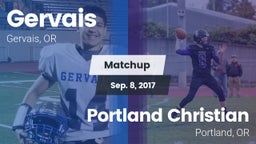 Matchup: Gervais vs. Portland Christian  2017