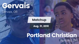 Matchup: Gervais vs. Portland Christian  2018