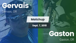 Matchup: Gervais vs. Gaston  2018