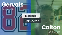 Matchup: Gervais vs. Colton  2018