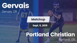 Matchup: Gervais vs. Portland Christian  2019