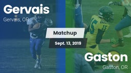 Matchup: Gervais vs. Gaston  2019