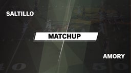 Matchup: Saltillo vs. Amory  2016