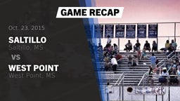 Recap: Saltillo  vs. West Point  2015