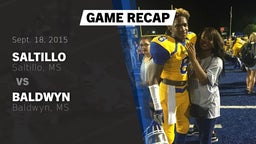 Recap: Saltillo  vs. Baldwyn  2015