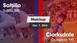 Matchup: Saltillo vs. Clarksdale  2016