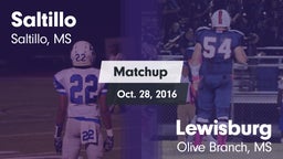 Matchup: Saltillo vs. Lewisburg  2016