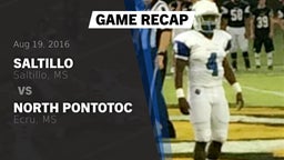 Recap: Saltillo  vs. North Pontotoc  2016