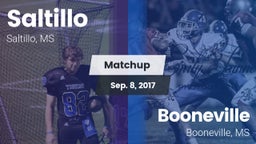 Matchup: Saltillo vs. Booneville  2017