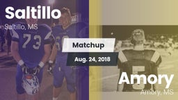 Matchup: Saltillo vs. Amory  2018