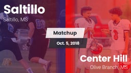 Matchup: Saltillo vs. Center Hill  2018