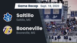 Recap: Saltillo  vs. Booneville  2020