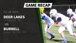 Recap: Deer Lakes  vs. Burrell  2016