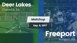 Matchup: Deer Lakes vs. Freeport  2017