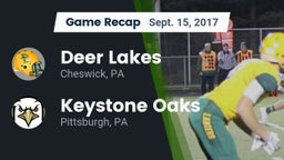 Recap: Deer Lakes  vs. Keystone Oaks  2017