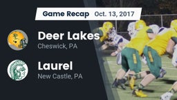 Recap: Deer Lakes  vs. Laurel  2017