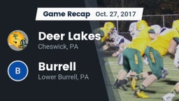 Recap: Deer Lakes  vs. Burrell  2017