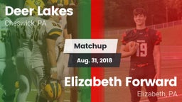 Matchup: Deer Lakes vs. Elizabeth Forward  2018