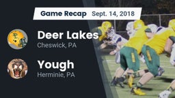 Recap: Deer Lakes  vs. Yough  2018