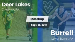 Matchup: Deer Lakes vs. Burrell  2018