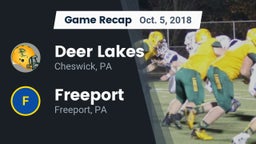 Recap: Deer Lakes  vs. Freeport  2018