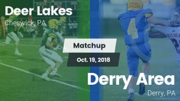 Matchup: Deer Lakes vs. Derry Area 2018
