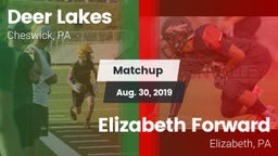 Matchup: Deer Lakes vs. Elizabeth Forward  2019