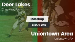 Matchup: Deer Lakes vs. Uniontown Area  2019